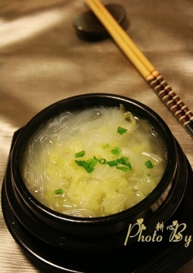 粉絲白菜湯