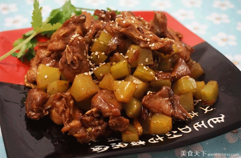 乾果青筍兔肉