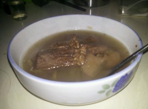 蓮藕蘋果梨瘦肉湯