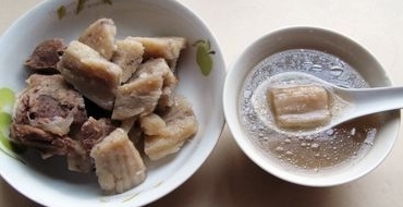 高壓鍋蒸飯粉葛扇骨湯