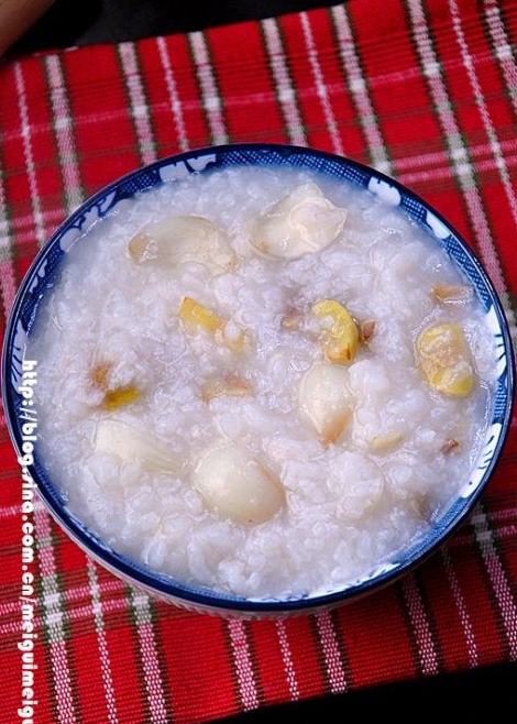 臘八節美食 栗子百合粥