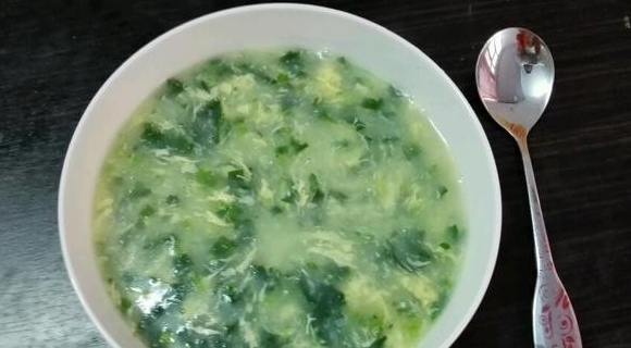 菠菜蛋花湯