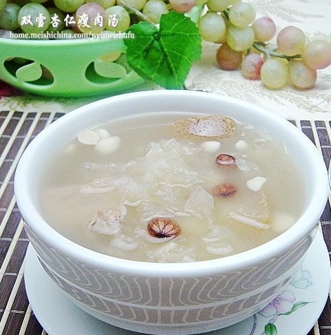 雙雪杏仁瘦肉湯