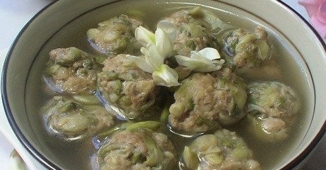 槐花肉丸湯