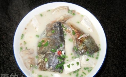 鰱魚頭燉豆腐