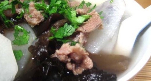 蘿蔔牛肉湯