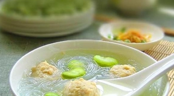 蠶豆肉圓湯