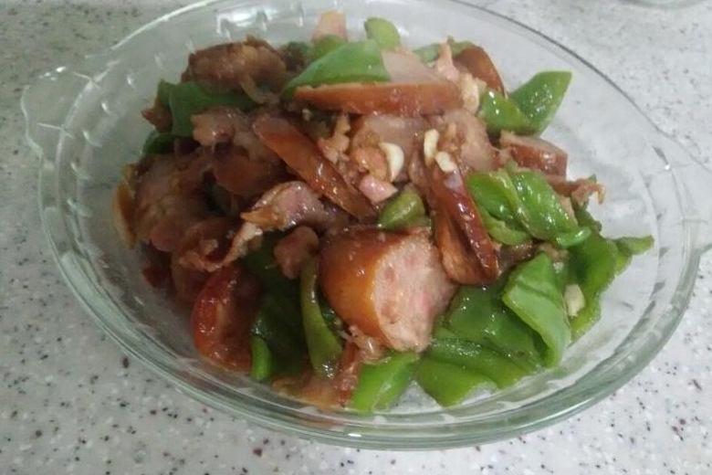 熏腸炒麻椒