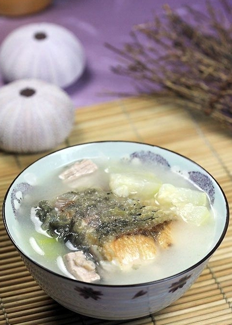 魚尾節瓜湯