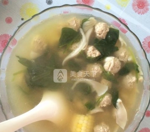 Q彈肉丸玉蔬湯