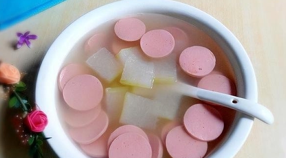 火腿冬瓜湯