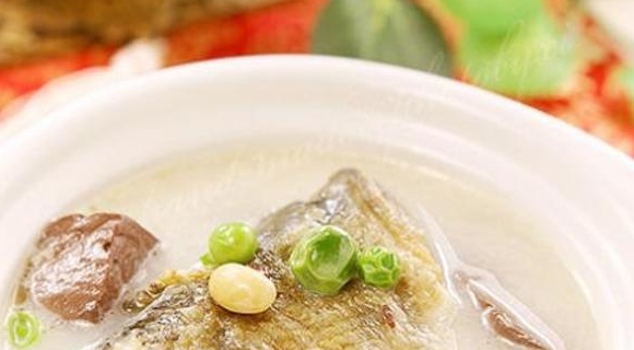 雙豆鴨血魚湯