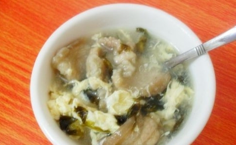 肉片滑湯