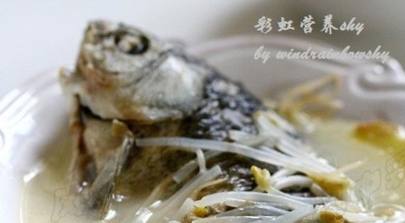 豆芽鯽魚湯