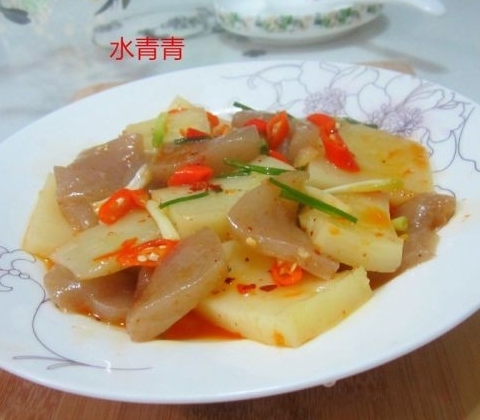 香辣雙色豆腐