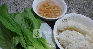 開洋青菜炒飯