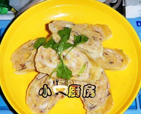 香菇雞肉乾豆腐卷