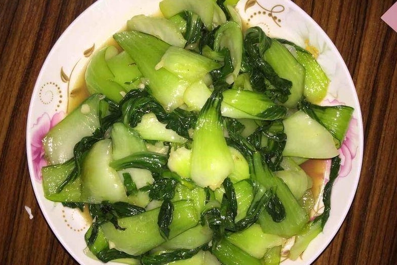 素炒油菜