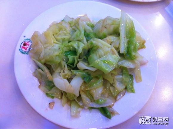 高麗菜結燉豆腐