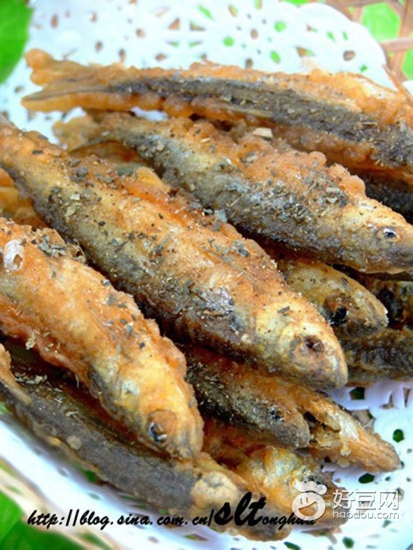 酥炸小長條魚