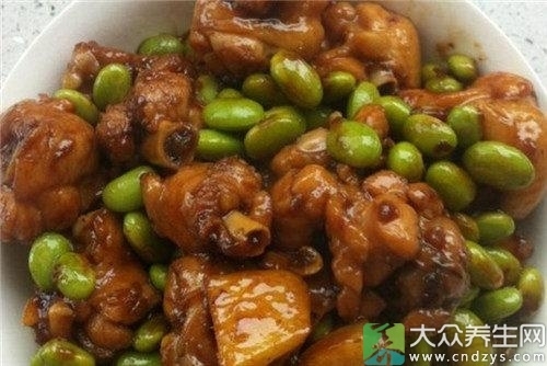 辣味毛豆燒雞