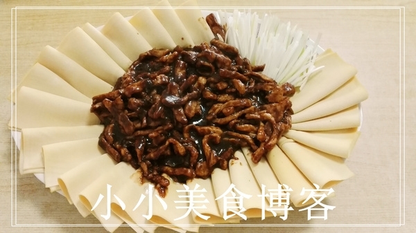 蔥香醬肉絲