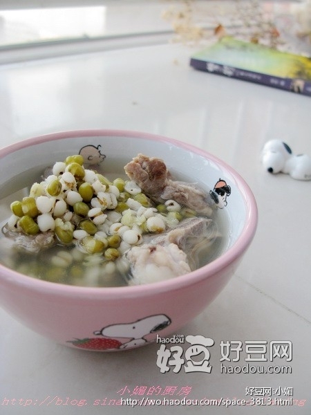 綠豆薏米沙骨湯