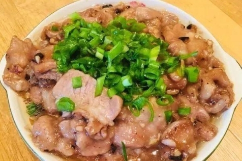 豉汁蒸松阪豬做法，豉汁蒸松阪豬料理