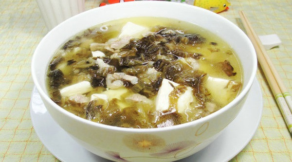 豬肉酸菜豆腐湯