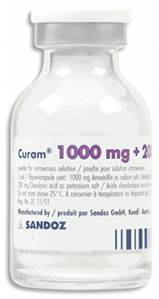 curam 1000 mg 怎麼吃